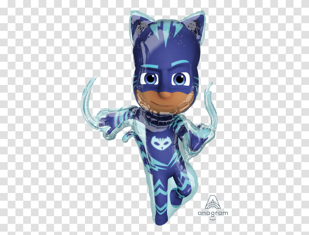 Pj Mask Catboy Balloon, Doll, Toy, Alien, Person Transparent Png