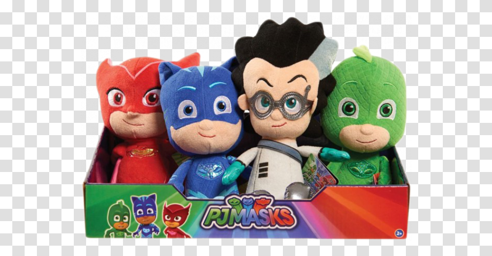 Pj Masks Assorted Plush Figures, Toy, Doll Transparent Png