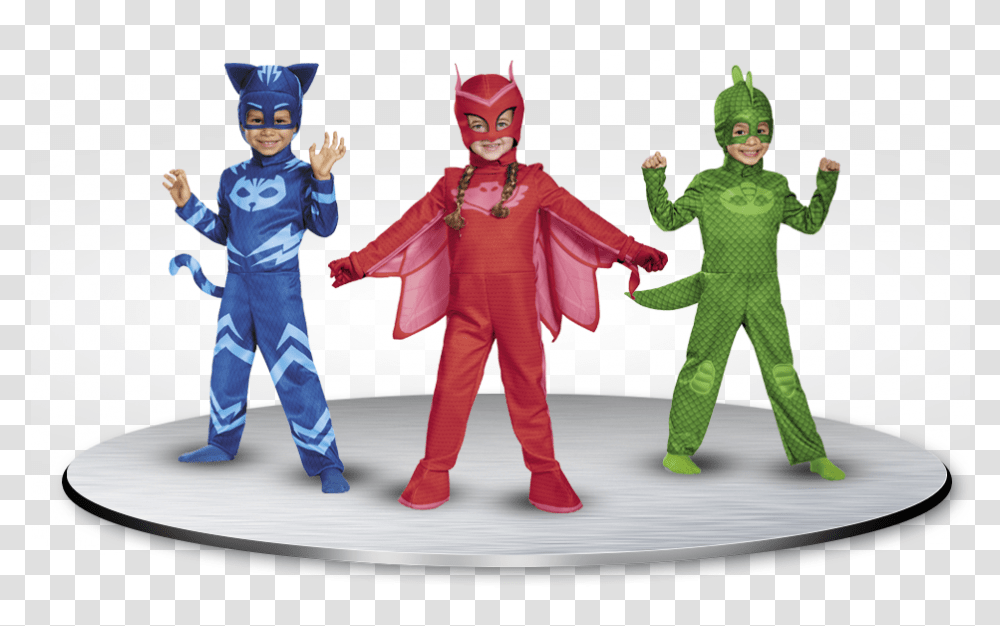 Pj Masks Owlette Deluxe Child Costume Download, Person, Human, Performer Transparent Png