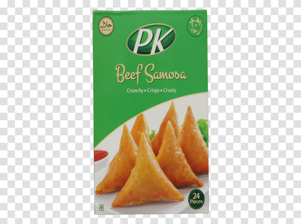 Pk Meat Beef Samosa 24s Pk, Hot Dog, Food, Fries, Plant Transparent Png