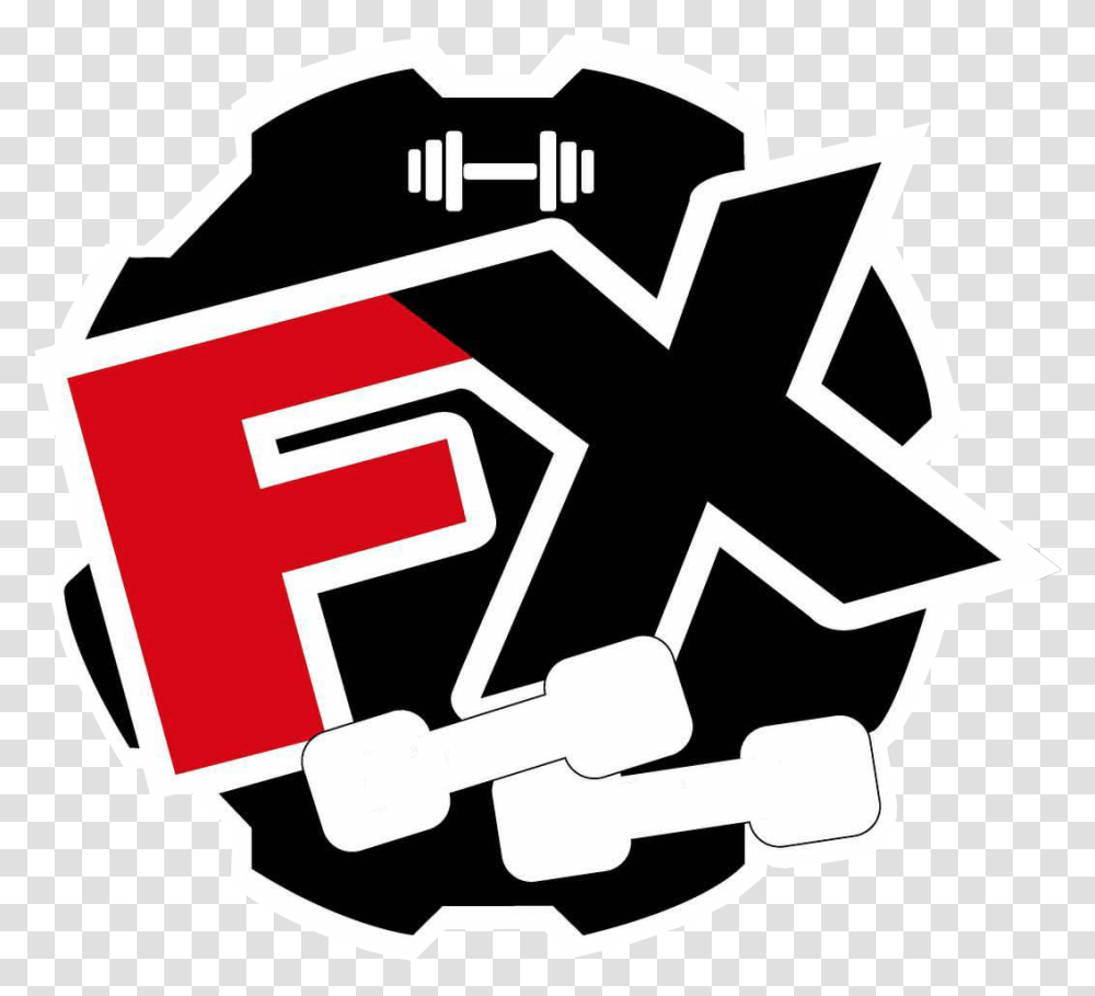 Pl Clipart Gym Building Fx Gym Logo Download Full Cross, First Aid, Symbol, Stencil, Hand Transparent Png