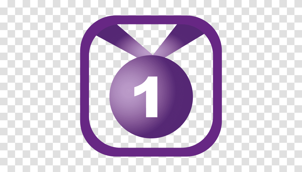 Place Badge Button, Number, Purple Transparent Png
