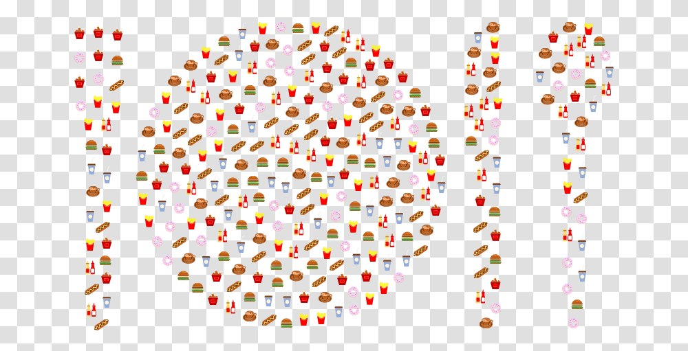 Place Setting Food Icons Zellige, Graphics, Art, Crowd Transparent Png