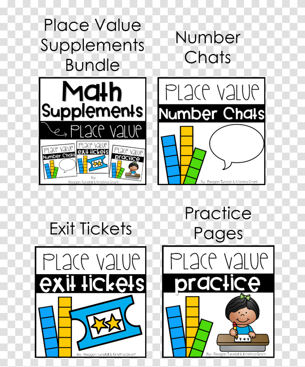 Place Value Lessons And Workstations, Label, Poster, Advertisement Transparent Png