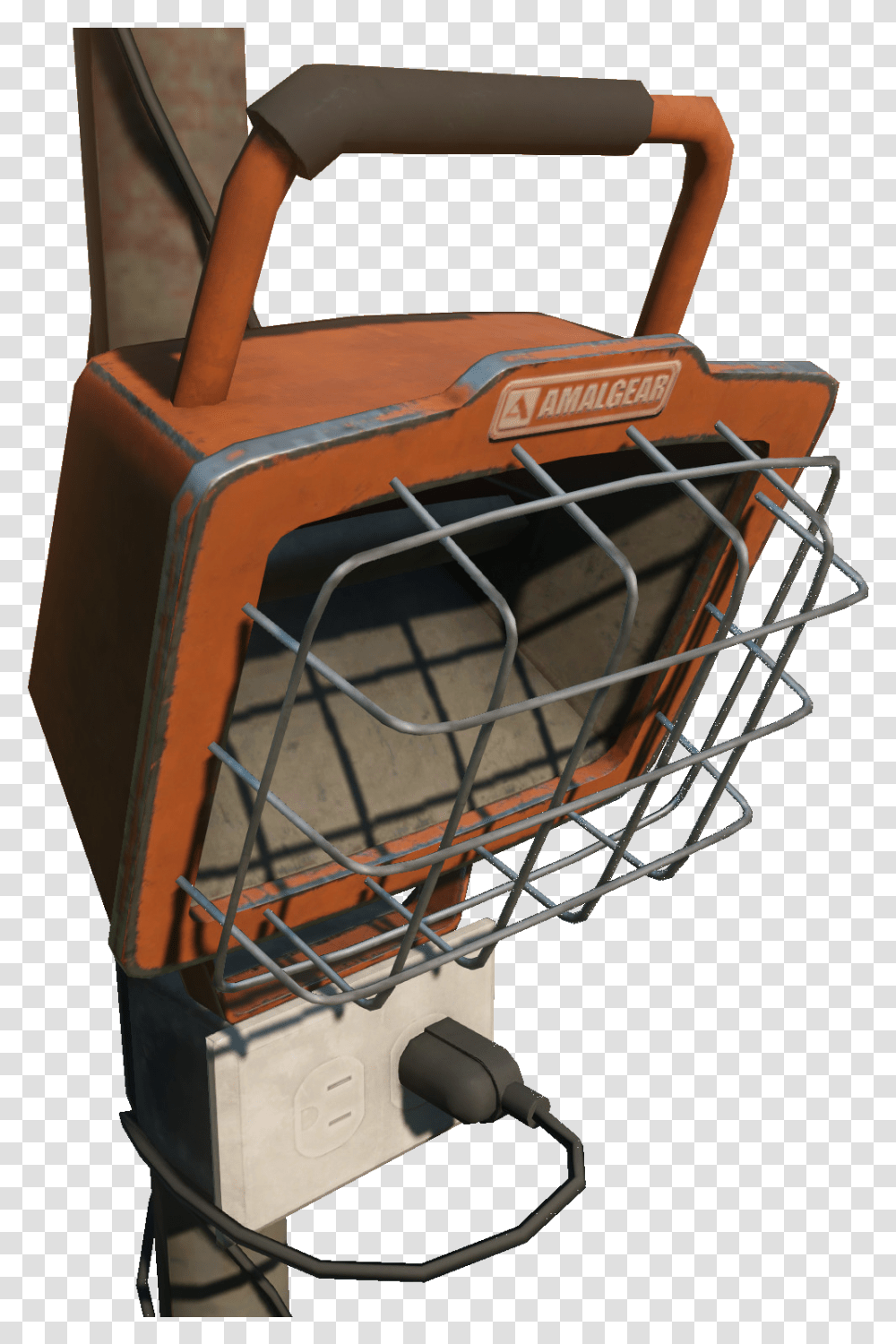 Placeable Work Light Bicycle Front And Rear Rack, Shopping Cart, Hardhat, Helmet, Clothing Transparent Png
