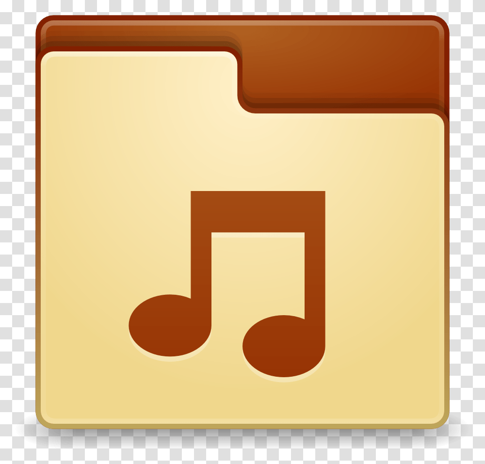 Places Folder Music Icon Imagen De Carpetas Plantilla De Icono, File Binder, File Folder Transparent Png