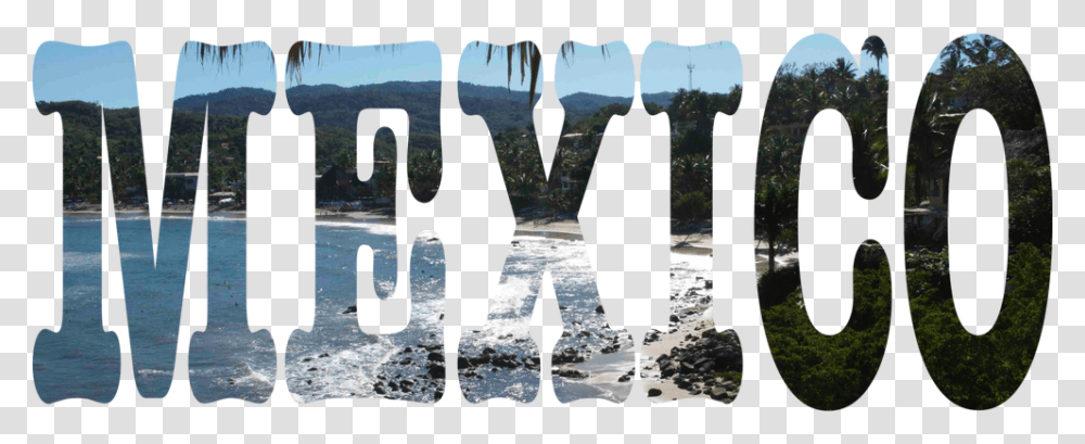 Placing Photo Into Text Snow, Outdoors, Water, Nature, Silhouette Transparent Png