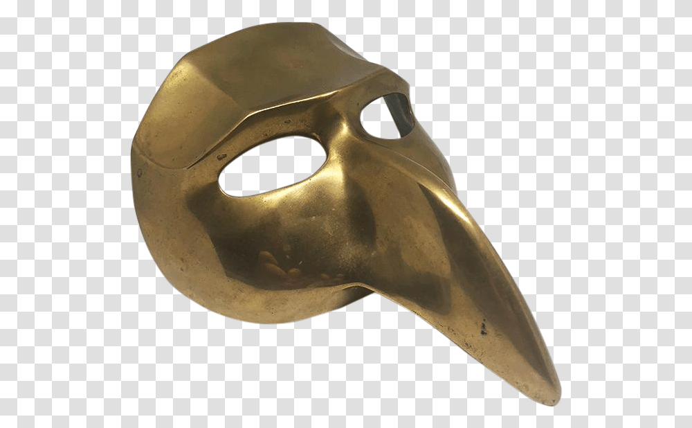 Plague Doctor Mask Background Plague Doctor Mask, Helmet, Apparel, Bronze Transparent Png