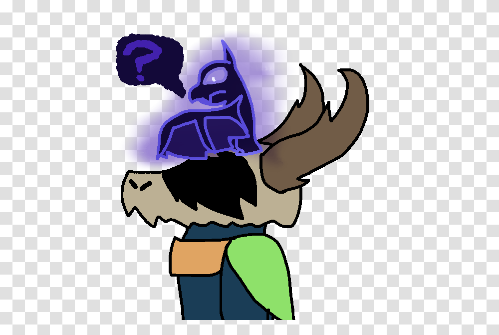 Plague Knight Wearing Deer Skull, Person, Photography Transparent Png