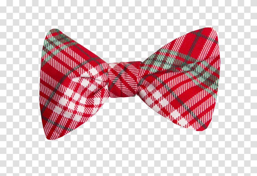 Plaid Christmas Adult Bow Tie Red Transparent Png