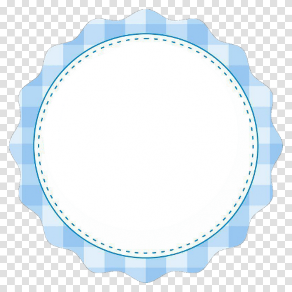 Plaid Circle Round Cute Tag Label Scrapbooking Scraps Cute Circle Label, Balloon, Oval, Food Transparent Png