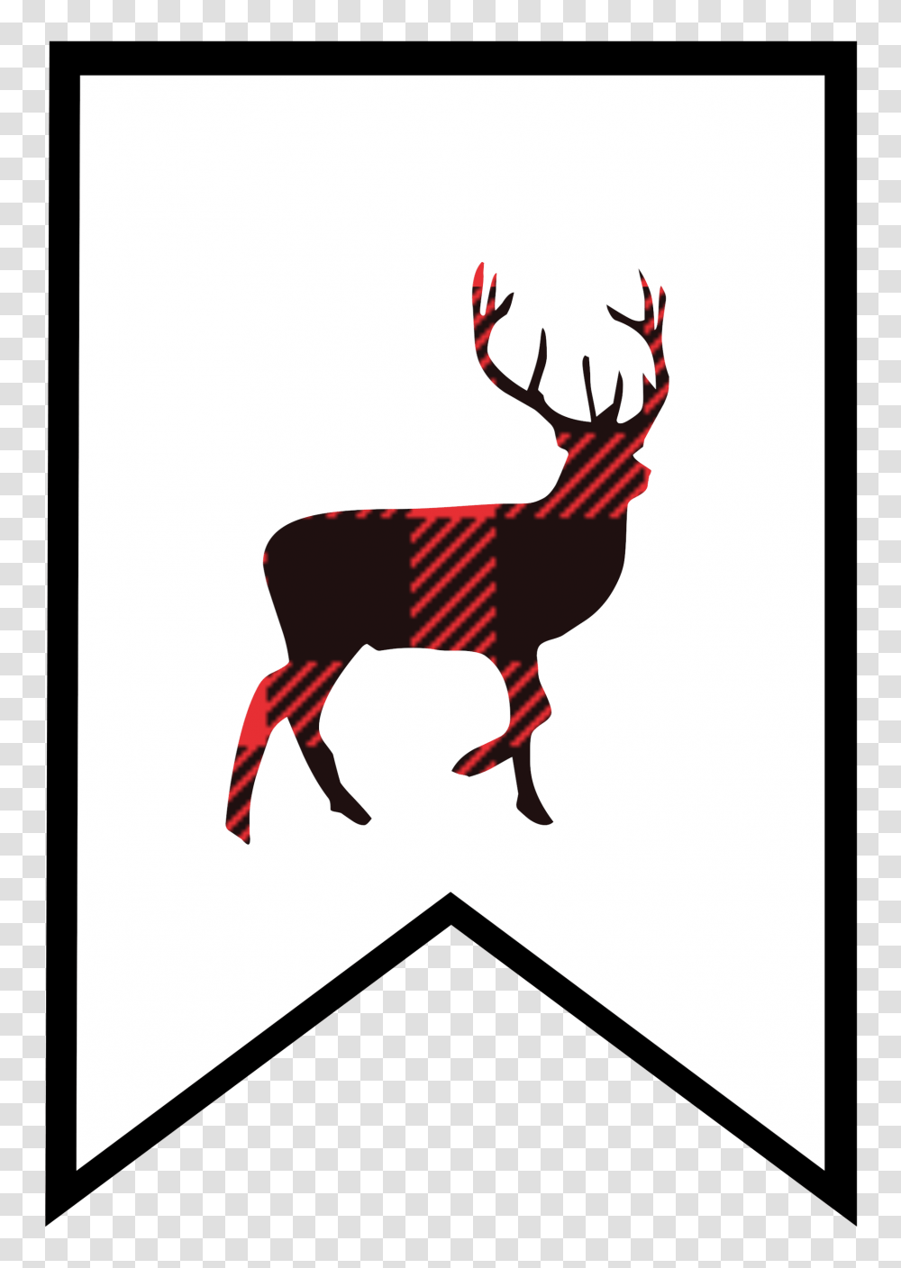 Plaid Clipart Banner, Label, Mammal, Animal Transparent Png