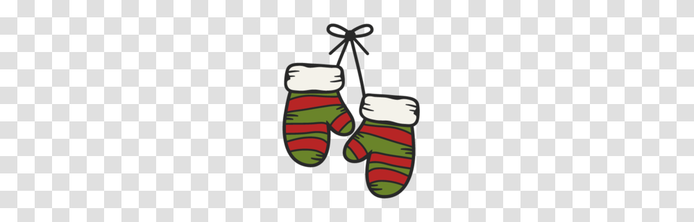 Plaid Mitten Clipart, Apparel, Gift, Christmas Stocking Transparent Png