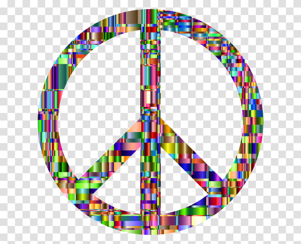 Plaidsymbolpeace Peace Symbol, Pattern, Balloon, Hoop Transparent Png