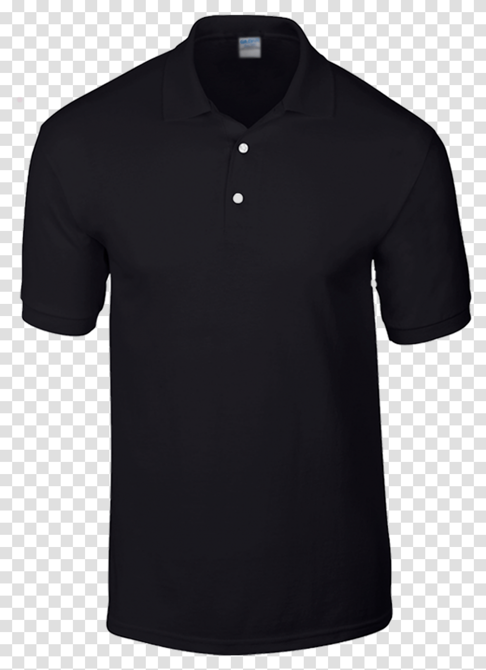 Plain Black Polo Shirt, Sleeve, Long Sleeve, Jersey Transparent Png