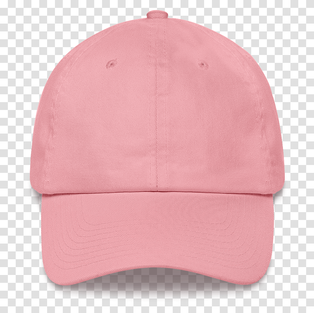 Plain Dad Hat Pink Japanese Hat, Apparel, Baseball Cap, Swimwear Transparent Png