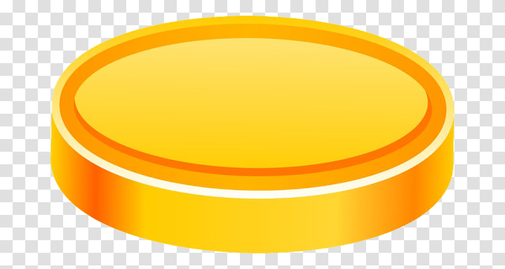 Plain Game Gold Coin Clipart Circle, Banana, Fruit, Plant, Food Transparent Png