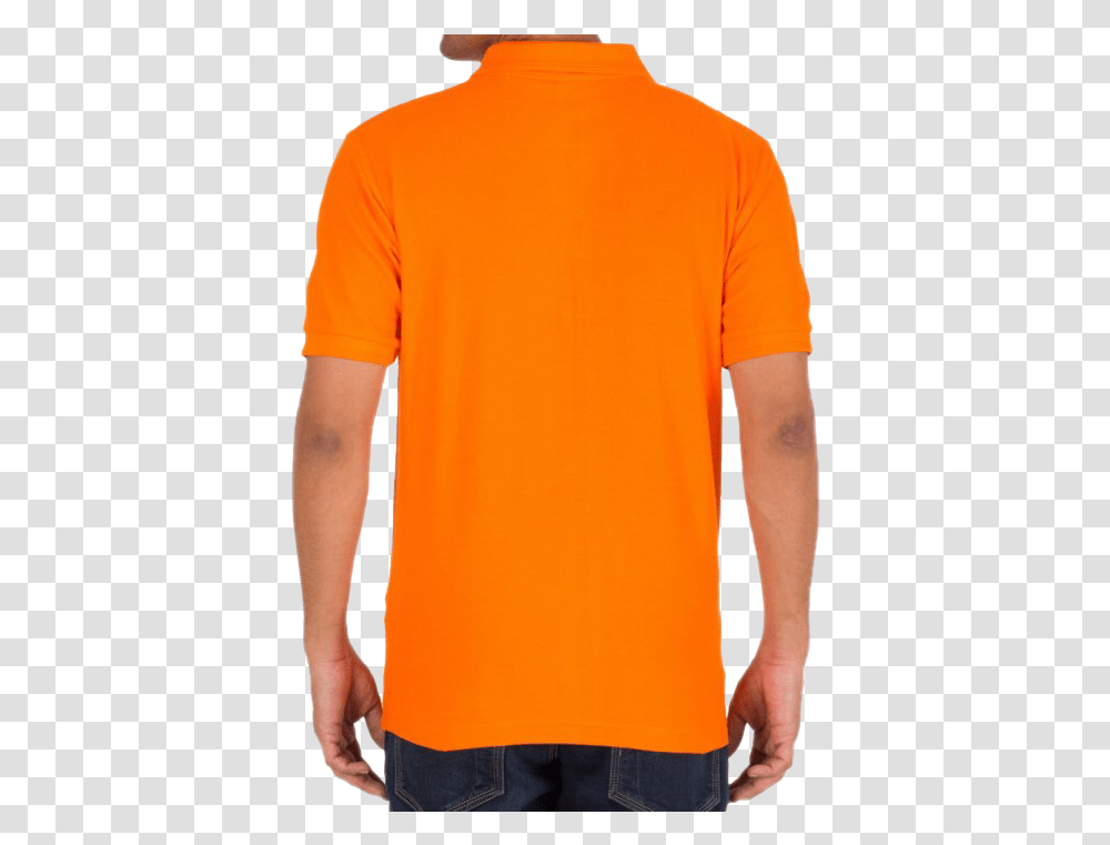 Plain Orange T Shirt High Quality Image Polo Shirt, Sleeve, Long Sleeve, Person Transparent Png