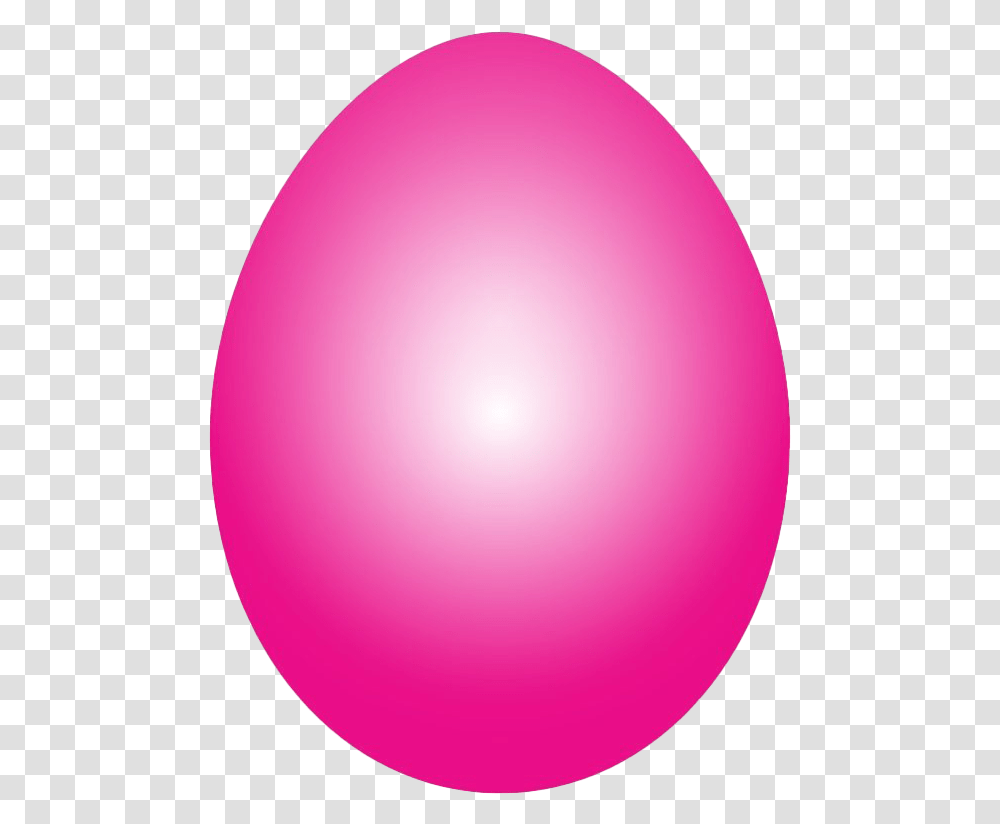 Plain Pink Easter Egg Pink Easter Egg Clipart, Balloon Transparent Png