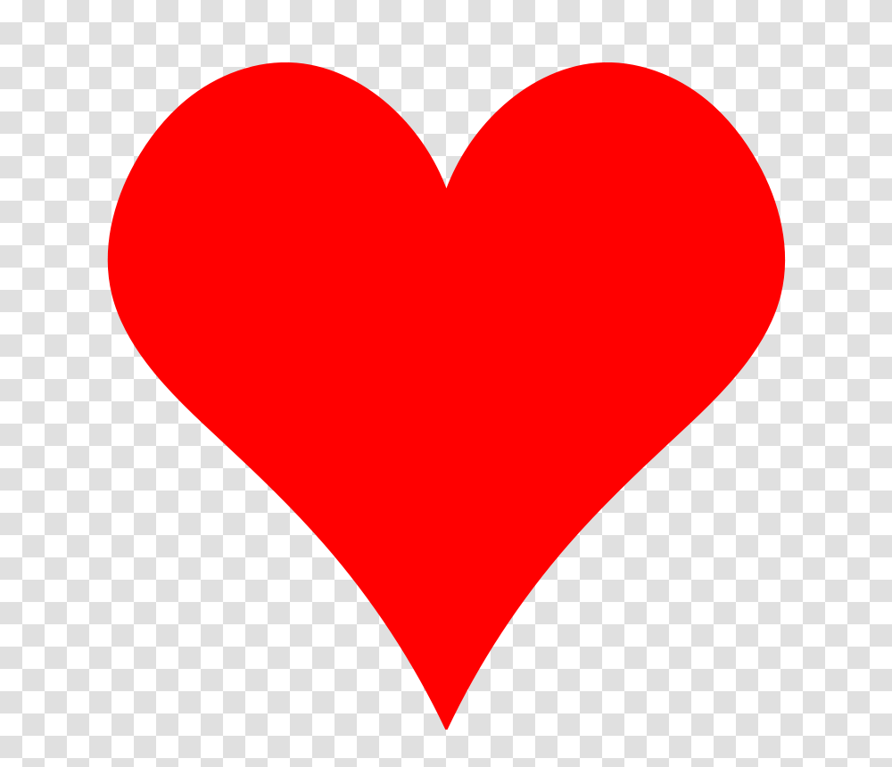 Plain Red Heart Shape Clip Art Download, Balloon Transparent Png