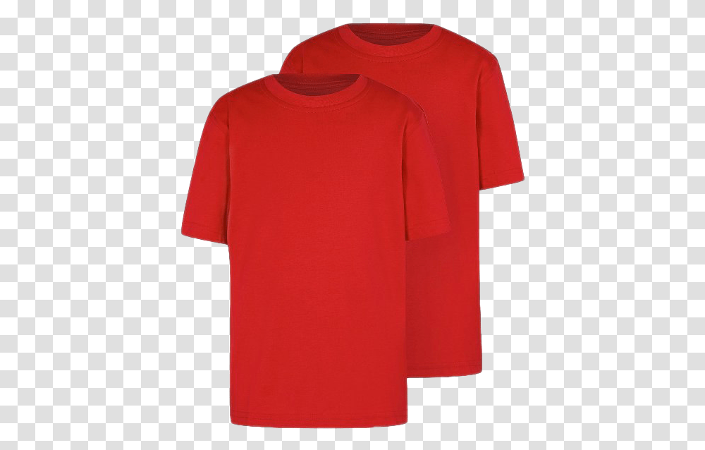 Plain Red T Shirt Photo T Shirt, Apparel, T-Shirt, Sleeve Transparent Png