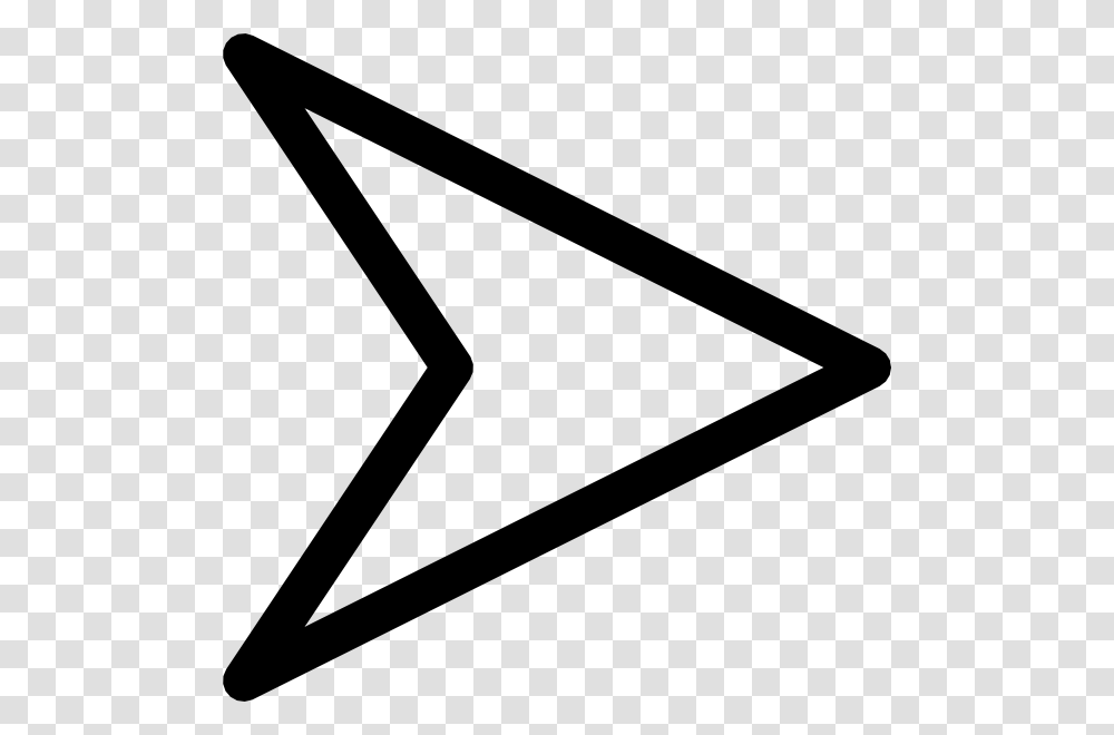 Plain Right Arrow Head Clip Art Free Vector, Triangle, Baton, Stick Transparent Png