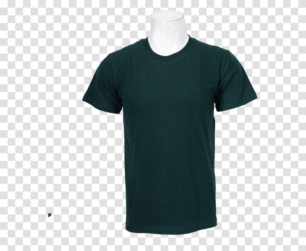 Plain T Shirt Plain Dark Green Shirt, Apparel, T-Shirt, Sleeve Transparent Png