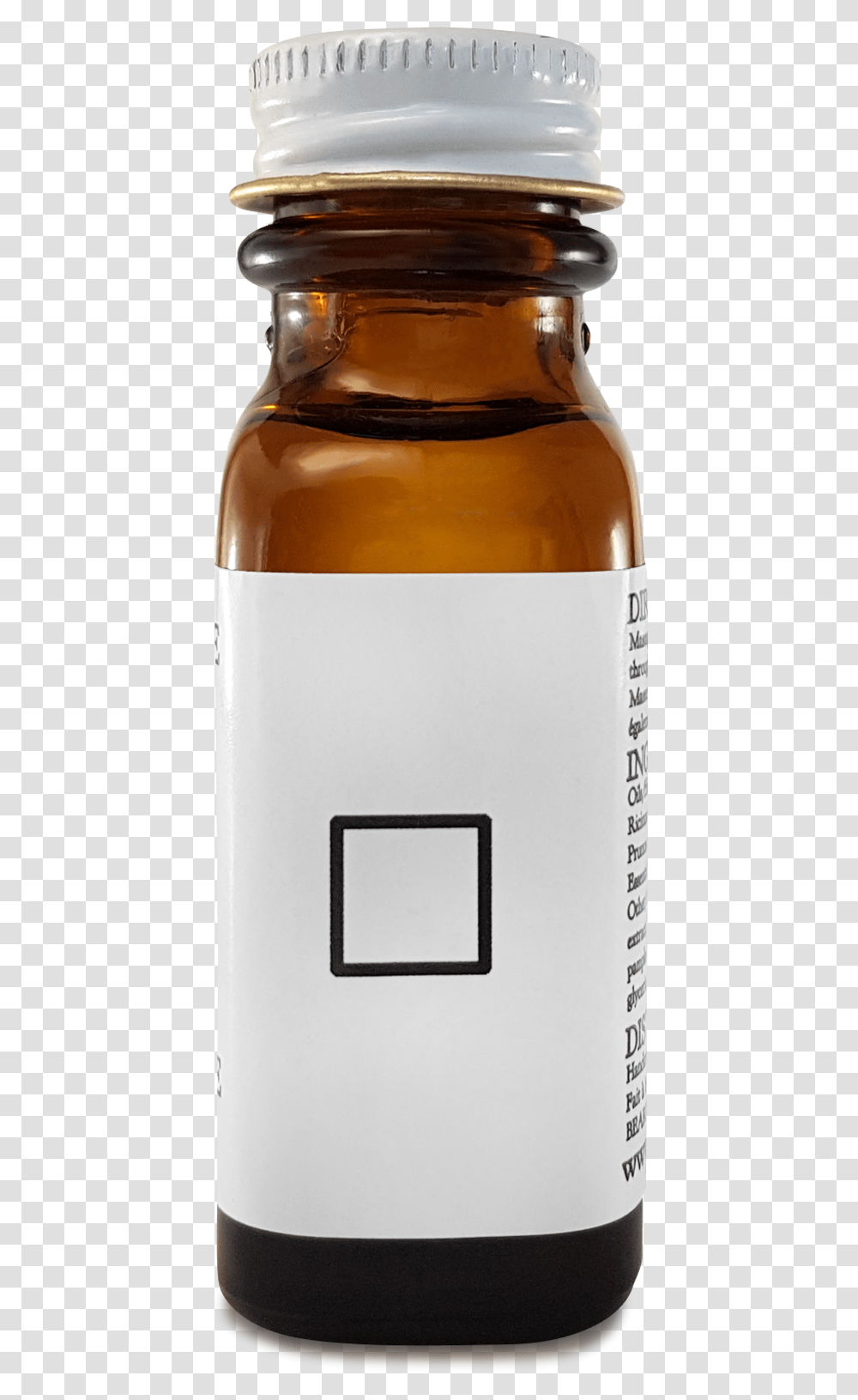 Plain White Beard Oil Glass Bottle, Milk, Beverage, Drink, Alcohol Transparent Png