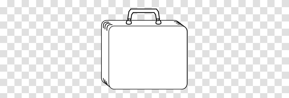 Plain White Suitcase Clip Art, Briefcase, Bag, Luggage Transparent Png