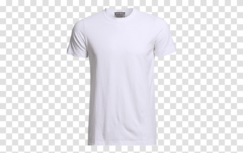 Plain White T Active Shirt, Clothing, Apparel, T-Shirt, Person Transparent Png