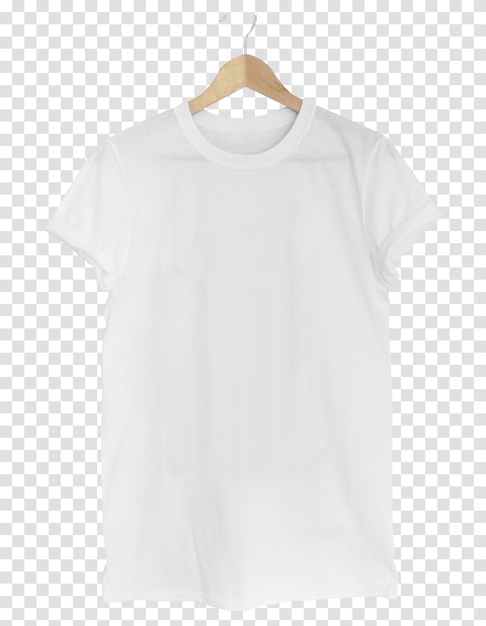 Plain White Tee Clothes Hanger, Clothing, Apparel, T-Shirt, Sleeve Transparent Png