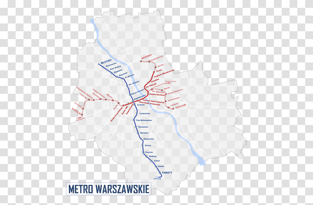 Plan Metro Varsovie, Map, Diagram, Plot, Atlas Transparent Png