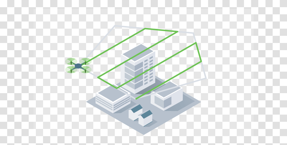 Plan Your Drone Flight Mission In A Polygon With Pix4dcapture Plan De Vuelo, Network, Building, Diagram, Factory Transparent Png