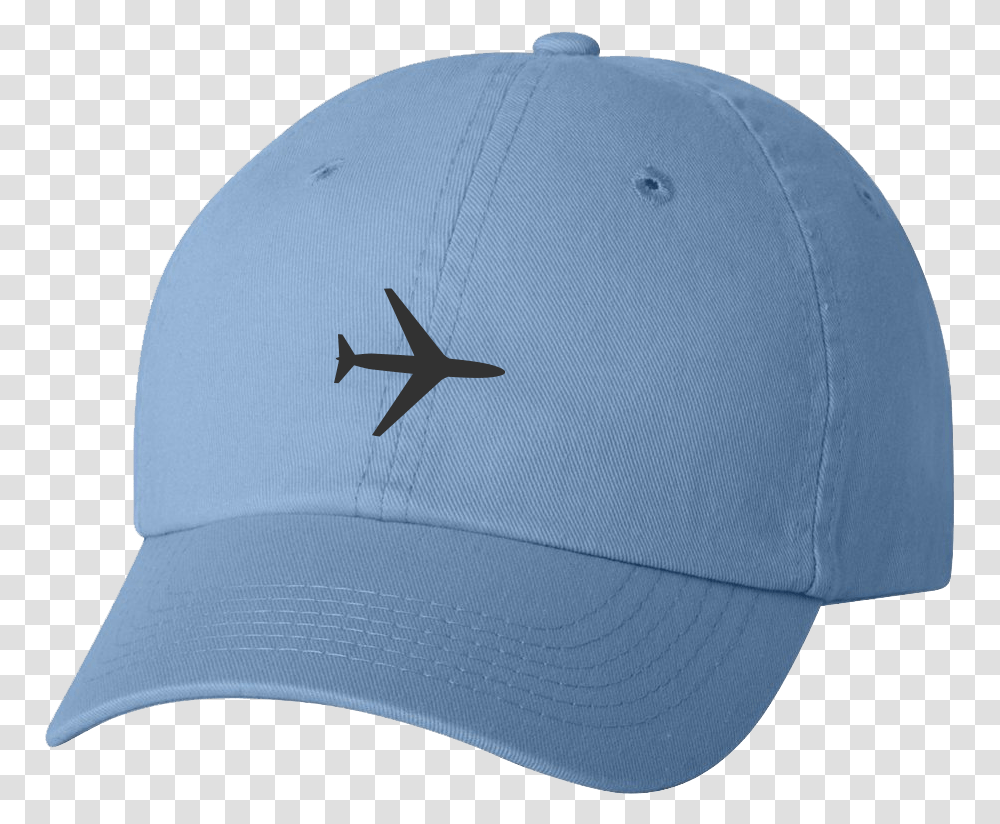 Plane Baby Blue Youth HatClass Baseball Cap, Apparel, Swimwear, Bird Transparent Png