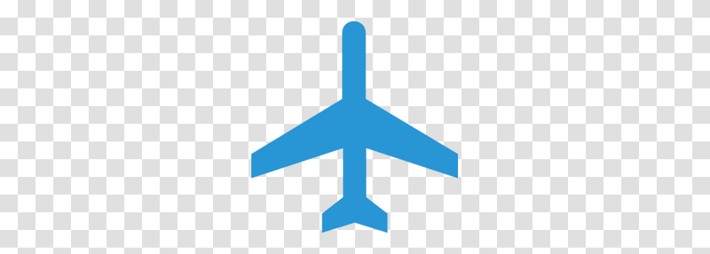 Plane Blue Clip Art, Cross, Aircraft, Vehicle Transparent Png