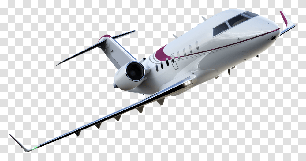 Plane Business Jet, Aircraft, Vehicle, Transportation, Airplane Transparent Png