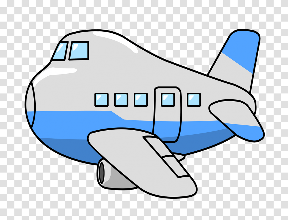 Plane Clip Art Free, Aircraft, Vehicle, Transportation, Spaceship Transparent Png