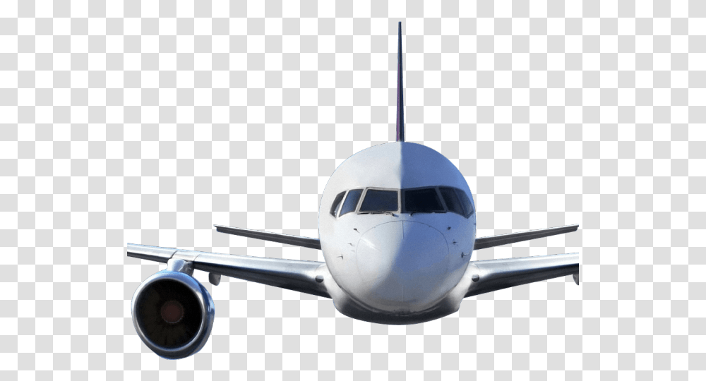 Plane Clipart Front Airplane Clipart Front View, Airliner, Aircraft, Vehicle, Transportation Transparent Png