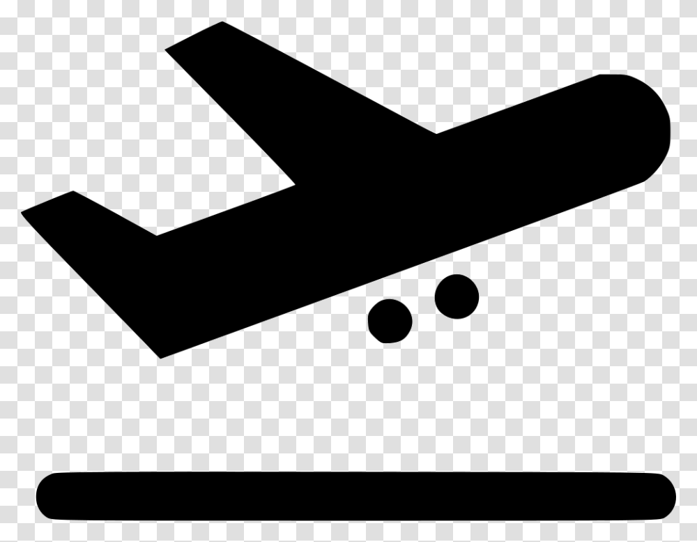Plane Departures Plane Departing Icon, Bowling, Star Symbol, Stencil Transparent Png