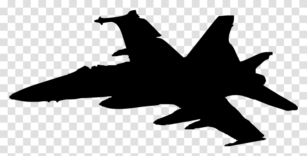 Plane Fast Hornet Silhouette Image Fighter Jet Silhouette, Gray, World Of Warcraft Transparent Png