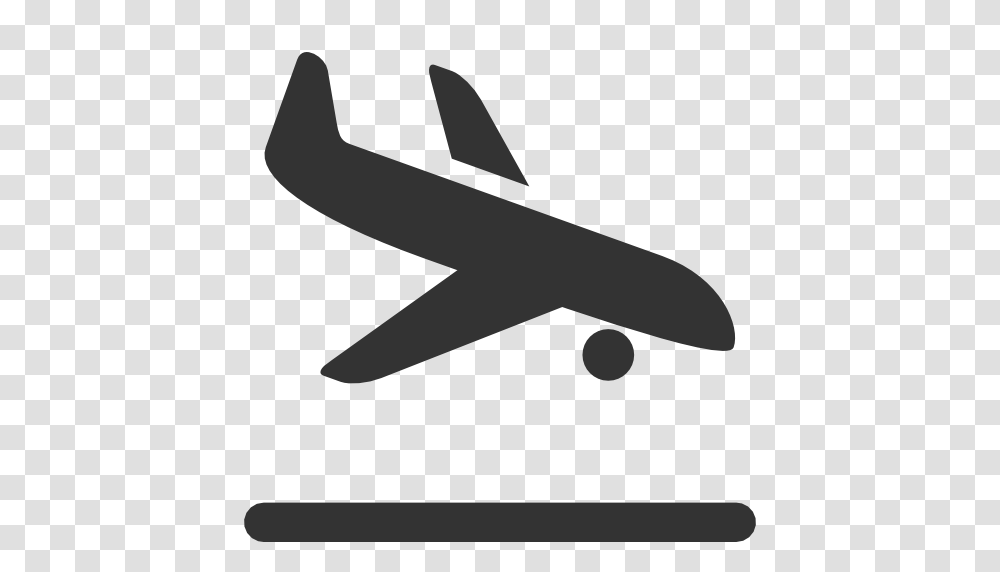 Plane Landing Avion Icon Free Of Windows Icon, Axe, Tool, Airplane, Aircraft Transparent Png