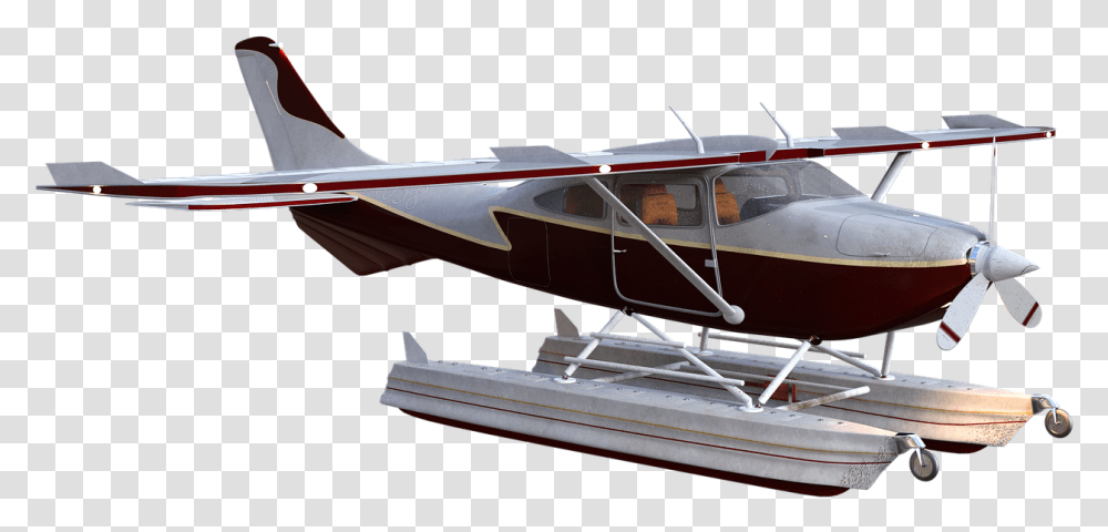 Plane On Water, Airplane, Aircraft, Vehicle, Transportation Transparent Png