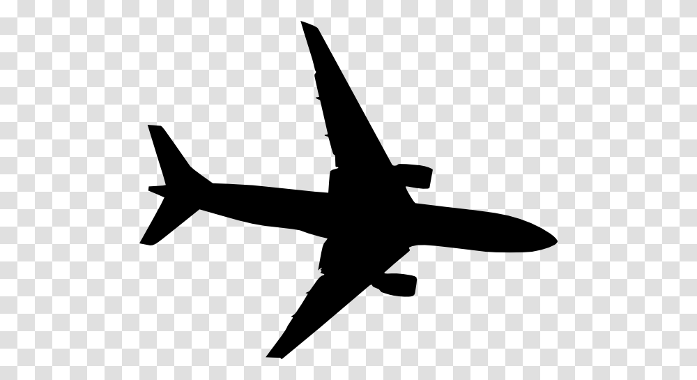 Plane Silhouet Clip Art, Vehicle, Transportation, Airplane, Aircraft Transparent Png