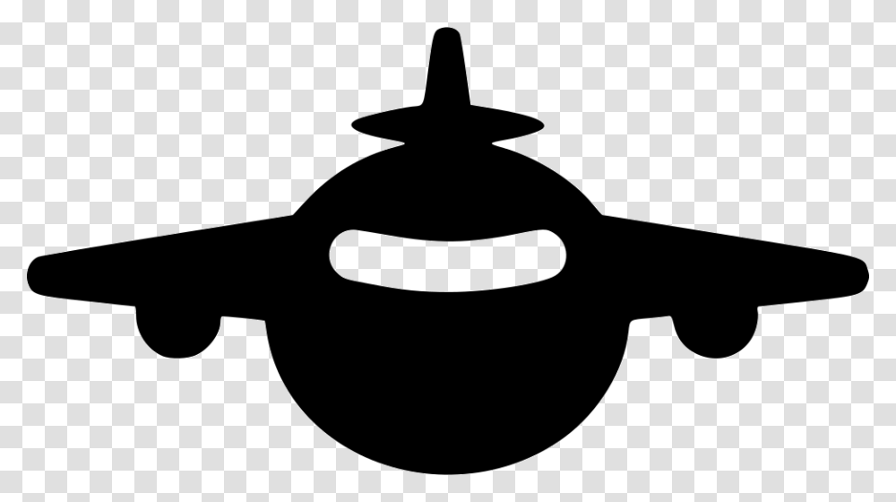 Plane, Silhouette, Apparel, Stencil Transparent Png