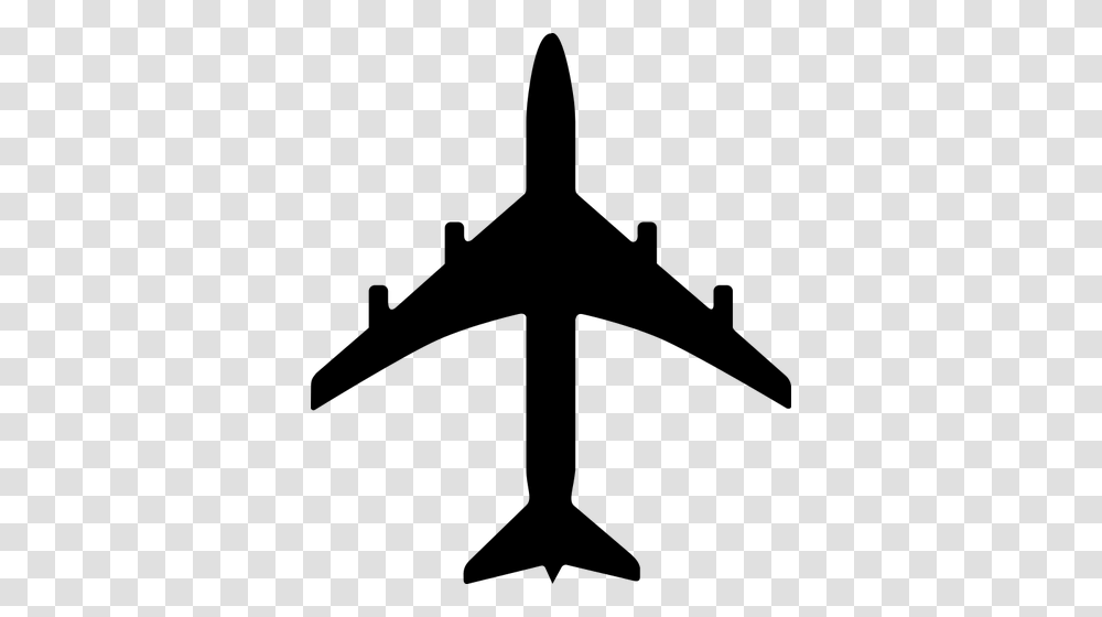 Plane Silhouette Image, Gray, World Of Warcraft Transparent Png