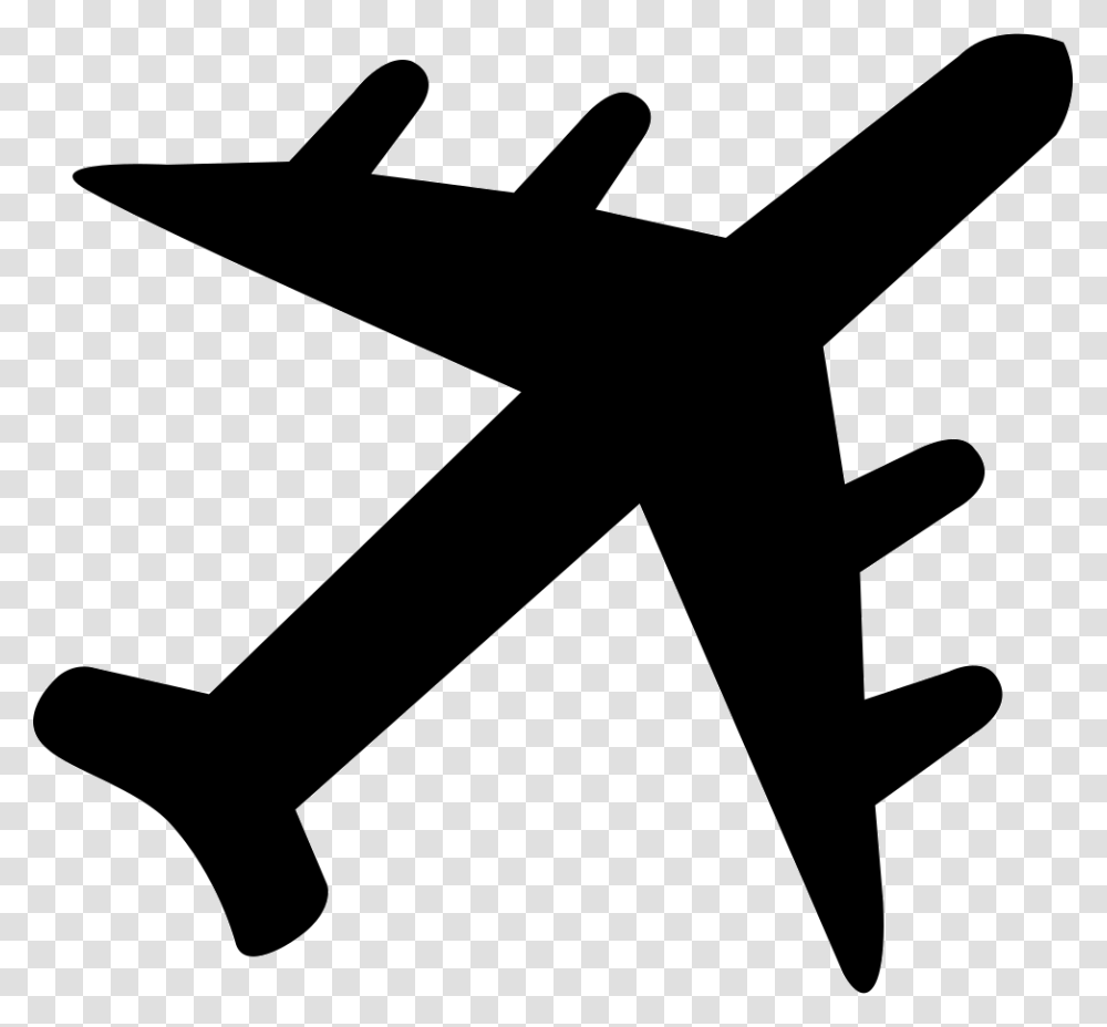 Plane Svg Icon Viagem Logo De Turismo, Axe, Tool, Stencil, Silhouette Transparent Png