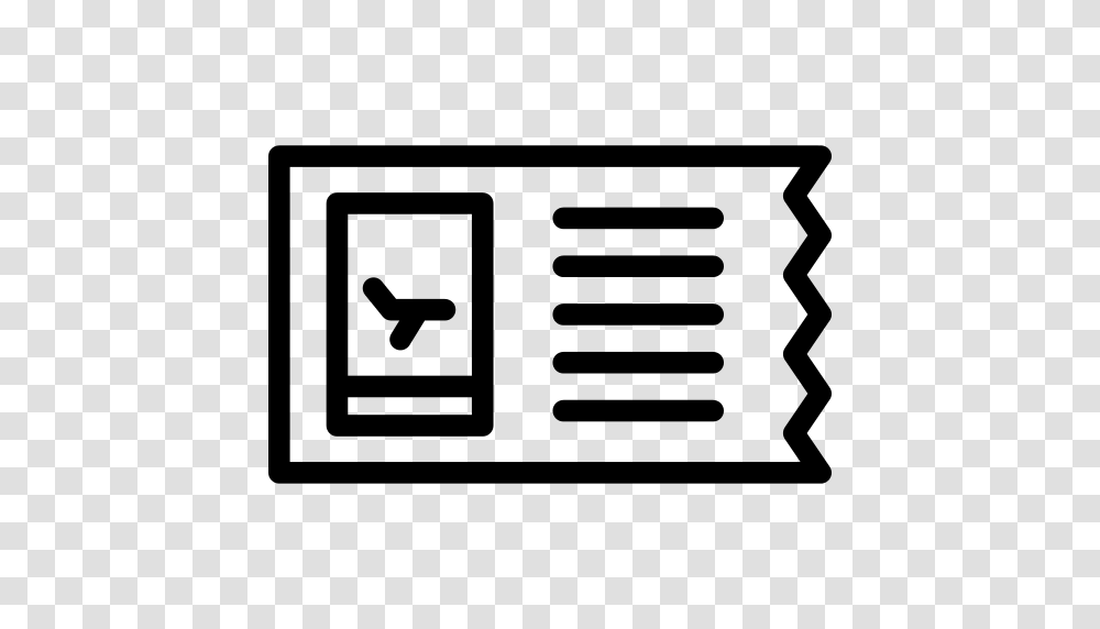 Plane Ticket Icon, Gray, World Of Warcraft Transparent Png