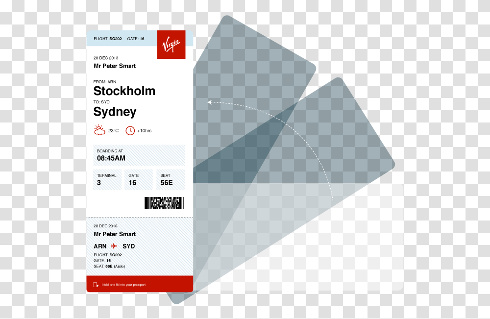 Plane Ticket Redesigned, Business Card, Paper, Document Transparent Png