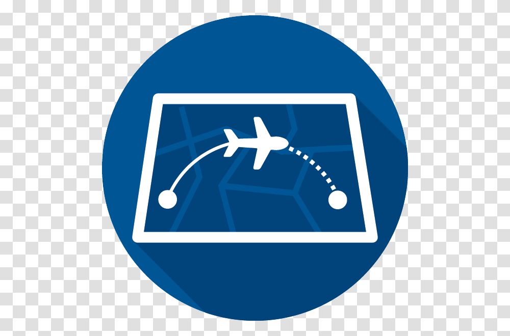 Plane Ticket Route Icon, Logo, Trademark Transparent Png