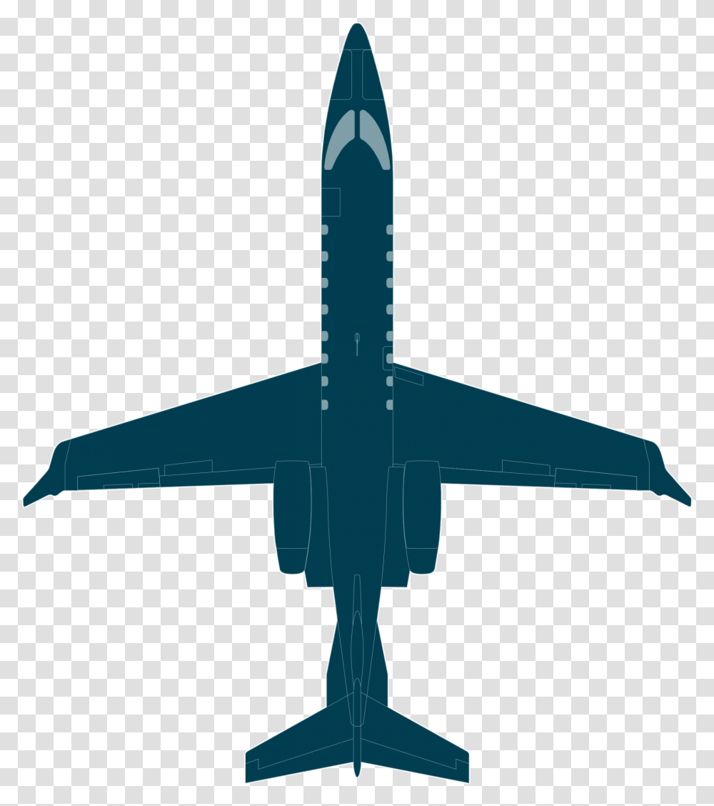 Plane Top View, Aircraft, Vehicle, Transportation, Airplane Transparent Png